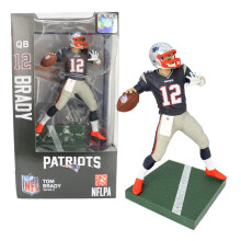 NFL Figures importa Dragon exclusivo NFL Tom Brady (New England Patriots) 6 """" Figura (ID34961)