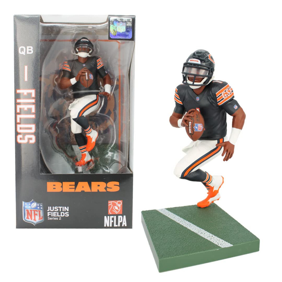 Importa Dragon Nfl Justin Fields Chicago Bears 6 Figure Serie 2-image