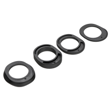 4Pcs Road Bike Guidão Headset Espaçadores para 28,6 mm Garfo Integrado Bicicleta Lavadora Acessórios