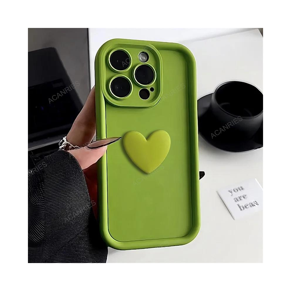 (Ax Mustard A05s) A 55 35 25 15 Cute Love Heart Silicone Case For Sa Green 931287791728