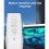 Remote Control 433MHZ Projector Screen Controller Electrical Curtain Wireless Switch Receiver UK Plug 5