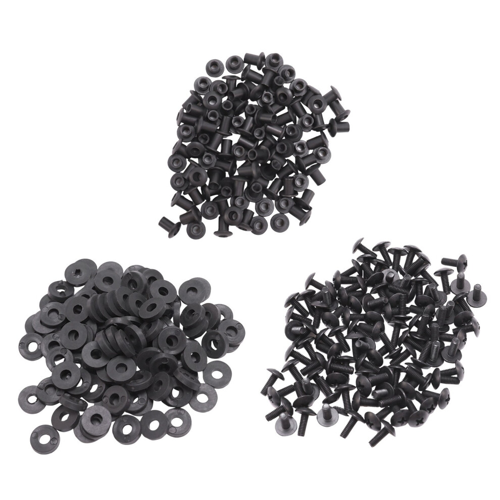 100Pcs Lok Screw Set Chicago Comes With Washer For Diy Kydex Sheath Hand Tool Parts 4851672722044