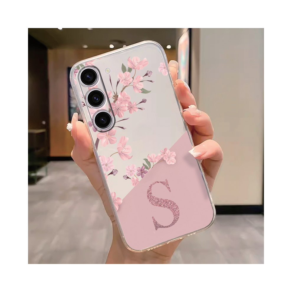 (Ktm-Zmtah20, Samsung A15 5G) For Samsung Galaxy A15 5G Clear Letter Flowers Fas 931287810603