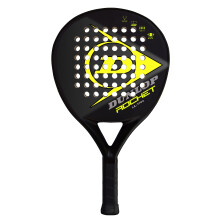 Raquete de Padel Dunlop Sports Rocket Ultra, Preto/Amarelo