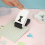 Round Tab Punch Handheld Folder Loose Leaf Separator Label Craft Paper Cutter Puncher 6