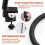 Ακρυλικά νύχια Flexible Practice Fake Hand, Nail Training Ρυθμιζόμενα κιτ δακτύλων, Χέρια με 200 τμχ. 6