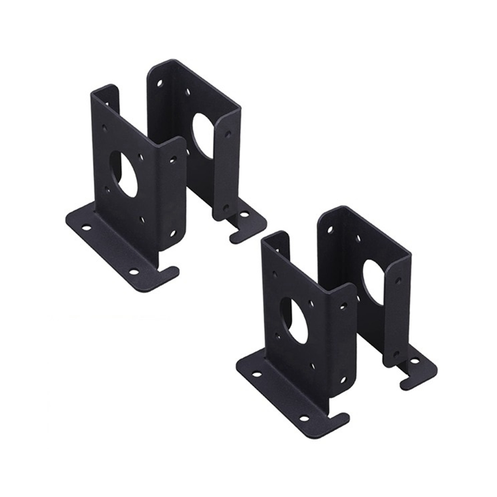 Kit de 4 supports de base réglables pour poteaux de pergola en bois, ancrage robuste pour balustrade de terrasse, boîte aux lettres
