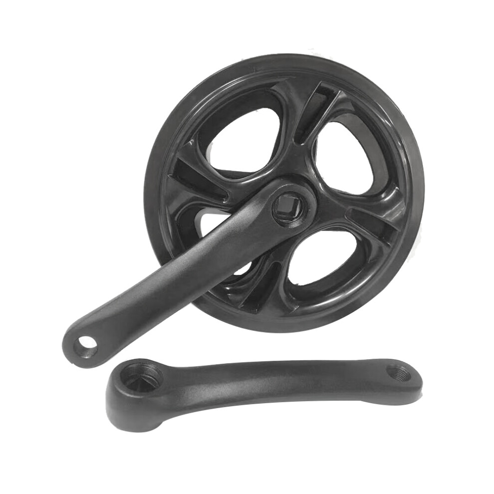 Single Speed 42T Folding Bike Crankset Road 152 Mm Crank Set Hollow Tooth Plate Sprocket Accessories
