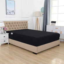Elegant Comfort Premium Hotel Quality Extra Deep Pocket 18 """" - - 21 """" Feuille a ajustement simple pour matelas eleve Luxury et plus doux 1500 C