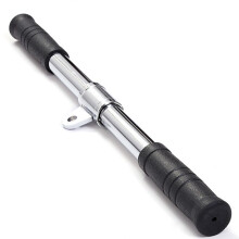 Pull Down Bar Gym Rotating Straight für Kabelmaschinen-Anhänge Workout Bizeps Heimtrainingsgeräte