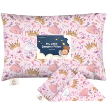 KeaBabies Fronha para Almofada de Criança 13x18 - Fronha de Algodão Orgânico para Meninos