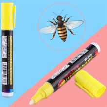 Kit de marcação de abelha rainha, 2 tubos de gaiola com 3 canetas marcadoras para ferramenta de apicultor