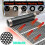 Θέρμανση δαπέδου 50CMx2M Honeycomb Heater Ηλεκτρική υπέρυθρη θερμαινόμενη ταινία 220V 11
