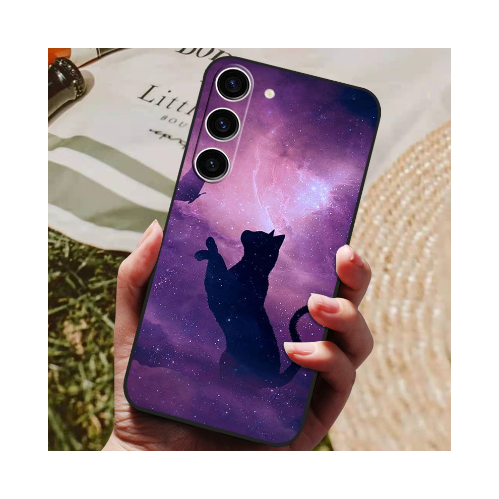 (46, For Samsung S23ultra) For Samsung Galaxy S23 /S23 Ultra Case Fashion Sil 931287830045