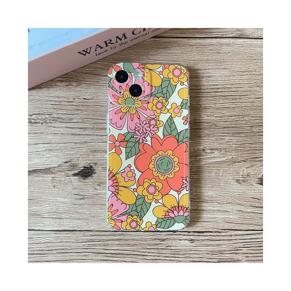 (01, S21 Ultra) 70S Retro Groovy Floral Hippie Case For Samsung Ga 931287824839