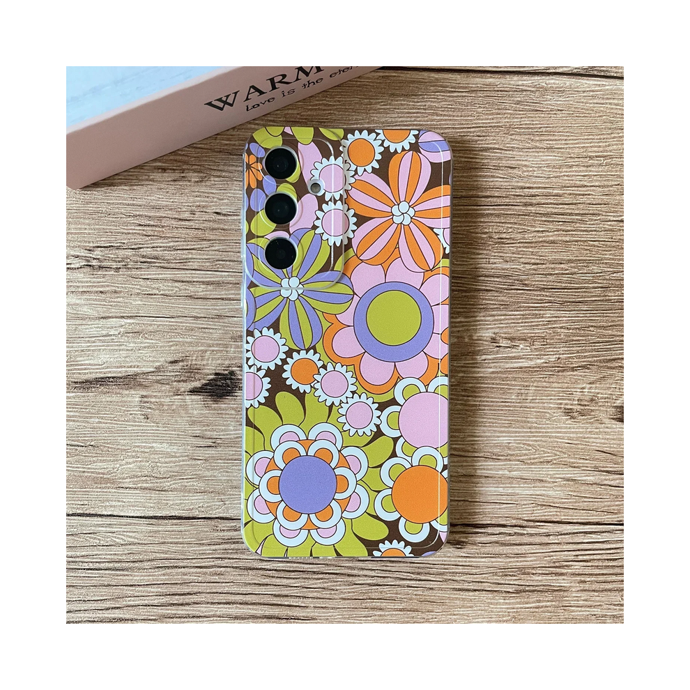 (05, S21 Ultra) 70S Retro Groovy Floral Hippie Case For Samsung Ga 931287824877