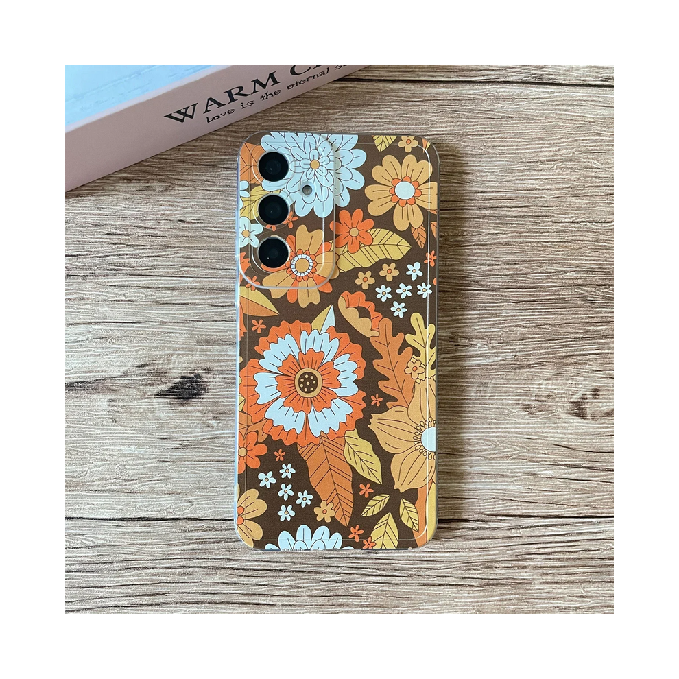 (07, S23 Fe) 70S Retro Groovy Floral Hippie Case For Samsung Ga 931287825331