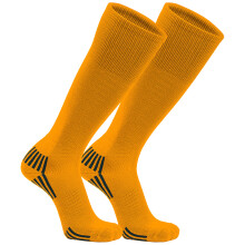 Chaussettes de Baseball et Softball pour Enfants Franklin Sports - Chaussettes Jaunes Genouillère pour Enfants