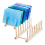Stained Glass Organizer Tools Sheets Storage Holder Rack for 2