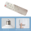 Presa Ventilatore Luce Piccolo Soffitto con e Telecomando, Vite per Base E27, Camera da Letto Cucina 10