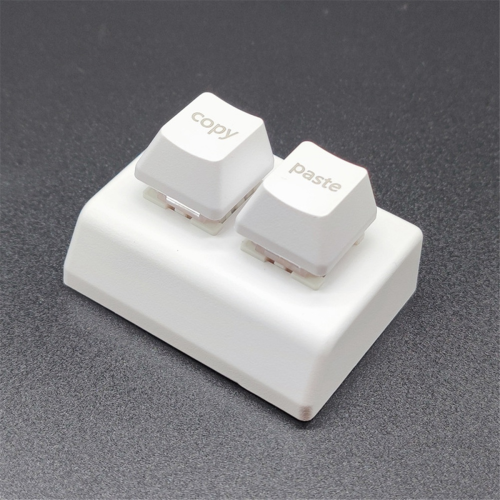 Mini Tastiera Macro RGB Programmabile Con Interruttori Rossi – Personalizzabile Per Gaming OSU, Controllo Multimediale E Mouse, Bianca