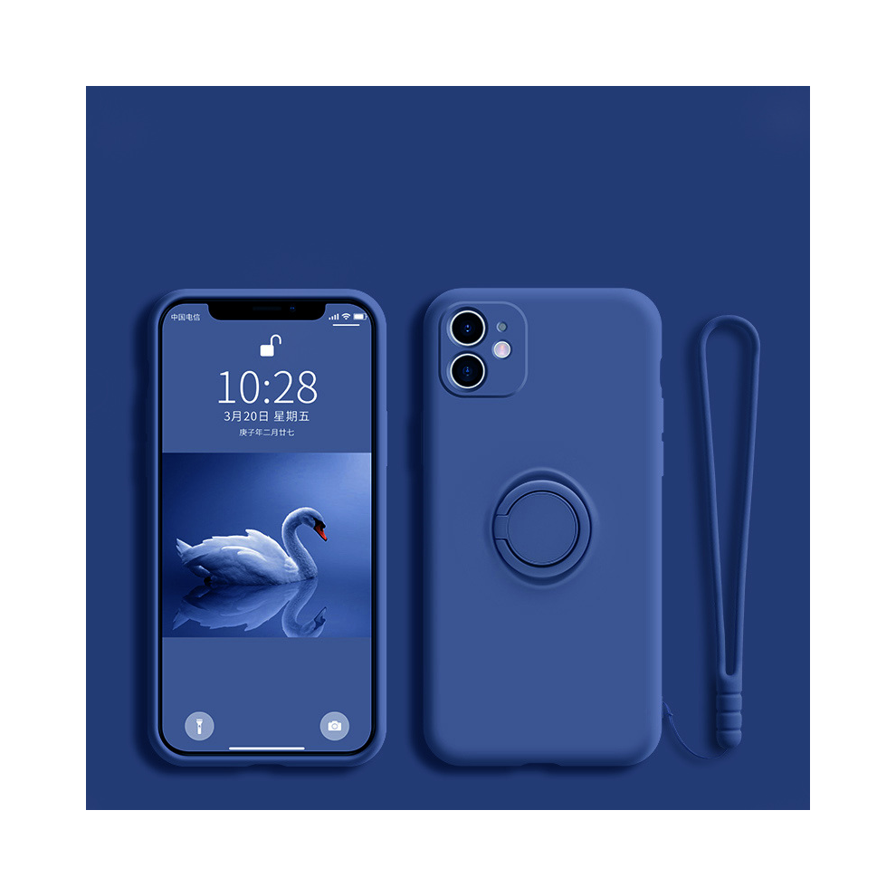 (Navy For Galaxy S20 Plus) Ring Holder Magnetic Case For Samsung Galaxy S21 S Blue 931287837068