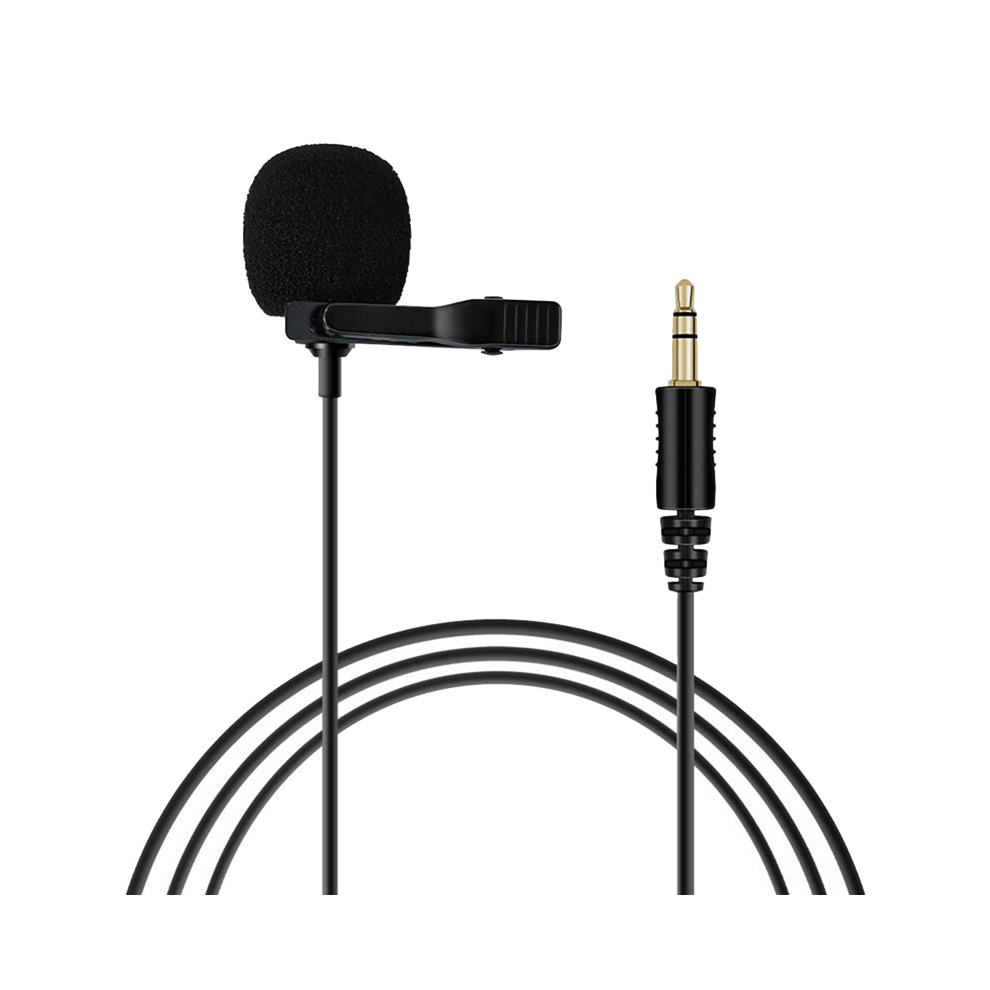 Omnidirectional Microphone 3.5Mm Lavalier Tie Clip Microphones Mini Audio Mic For Camera Computer Laptop Phone 4851672731466