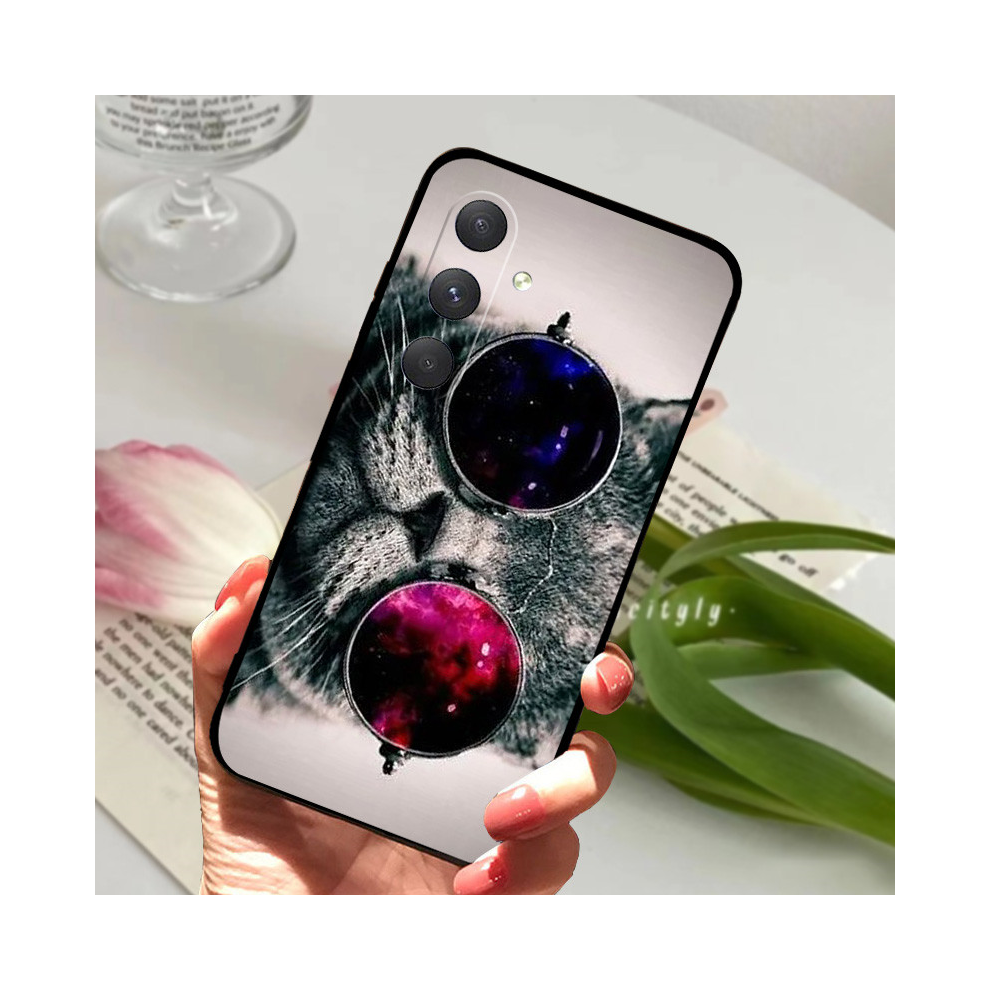 (28, For Samsung A54 5G) For Samsung A54 5G Case Protective Cartoon S Black 931287862695