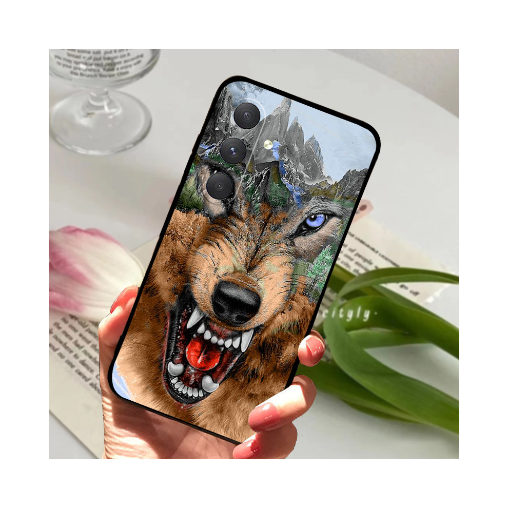 (16, For Samsung A54 5G) For Samsung A54 5G Case Protective Cartoon S Black 931287862732