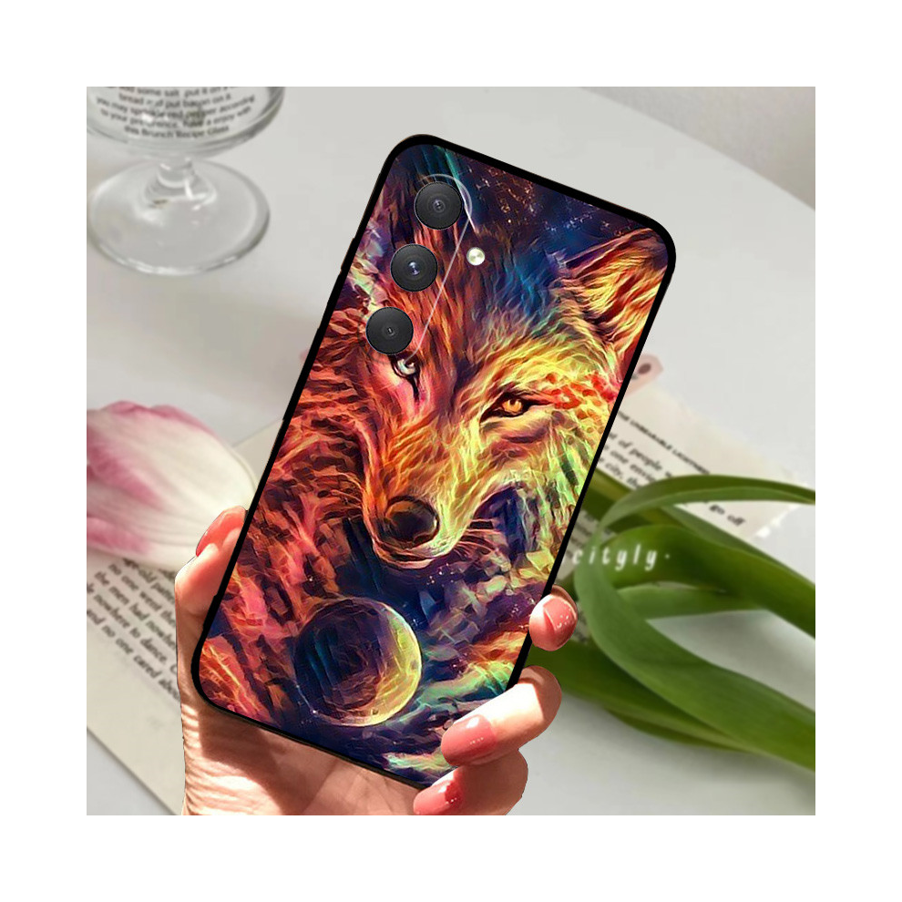 (37, For Samsung A54 5G) For Samsung A54 5G Case Protective Cartoon S Black 931287862848