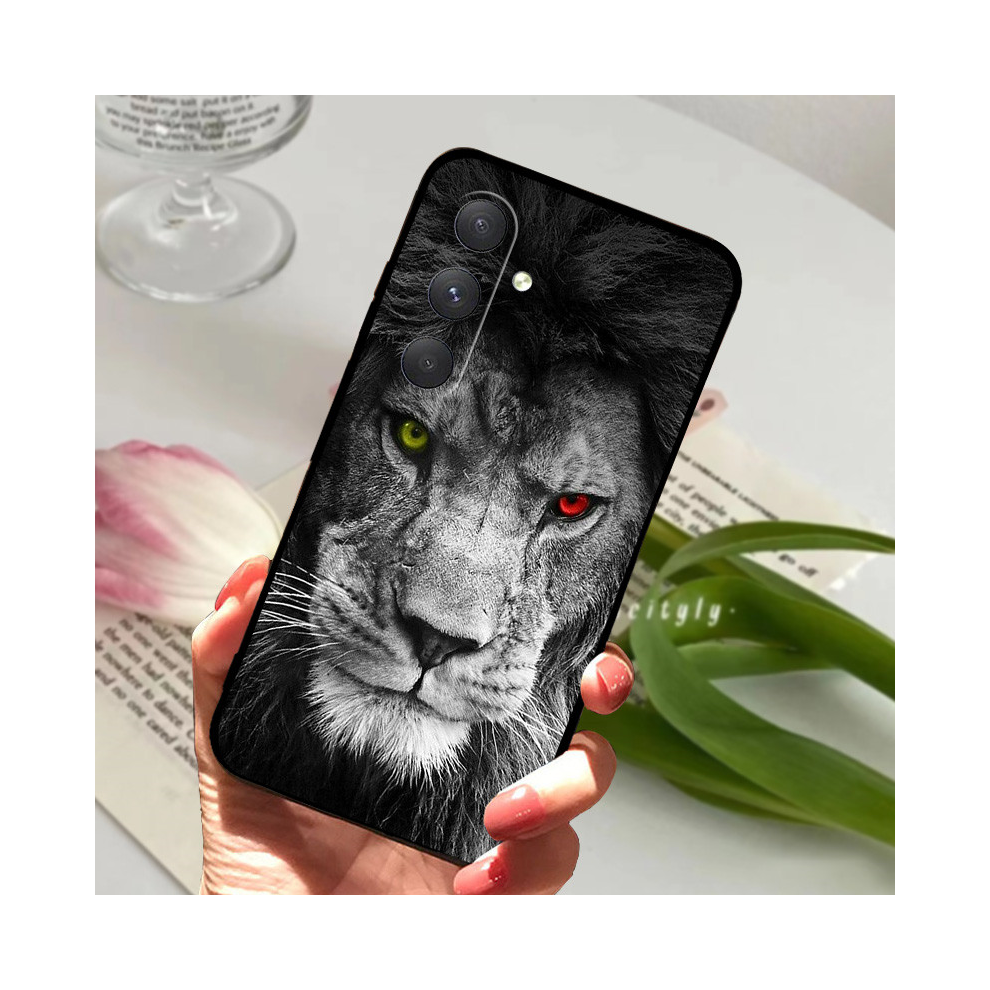 (63, For Samsung A54 5G) For Samsung A54 5G Case Protective Cartoon S Black 931287863258