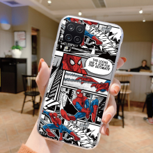 (Ktm-mweirw42, Samsung A12 5G) For Samsung Galaxy A12 5G M12 F12 Cover Marvel Spi