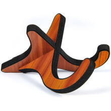 Kalimba Stand Wood Thumb Piano Display Stand (Mahogny Color)