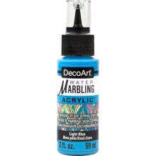 DecoArt Light Blue Water MARBLING Paint