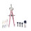 Mr. Pen- Professional Compass for Geometry  Pink  Extra Leads  Metal Compass  Compass  Compass Drawing Tool  Drawing Compass  Drafting Compass  Compas 1