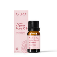 Alteya USDA Biologische Bulgaarse rozenolie Rosa Damascena Otto Multi-use etherische oliemix Uitstekend voor aromatherapie, geur, huidverzorging en m