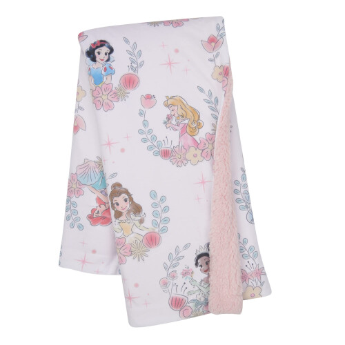 Lambs & Ivy Disney Πριγκίπισσες Κουβέρτα - Άriel, Χιονάτη, Σταχτοπούτα & Άλλες