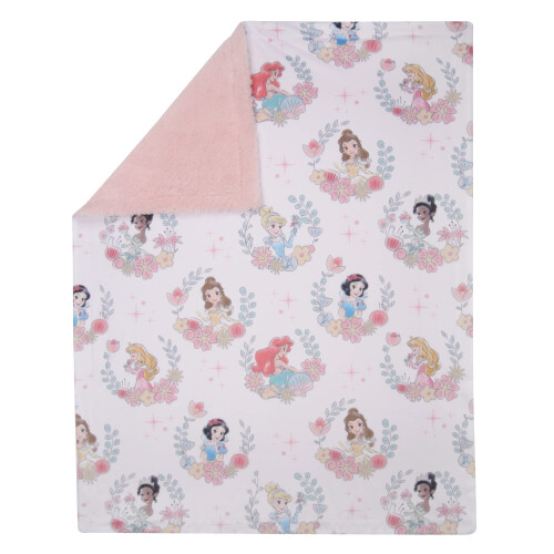 Lambs & Ivy Disney Πριγκίπισσες Κουβέρτα - Άriel, Χιονάτη, Σταχτοπούτα & Άλλες 1