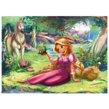 Ceaco Disney Friends Rapunzel und Pascal 200-teiliges Puzzle