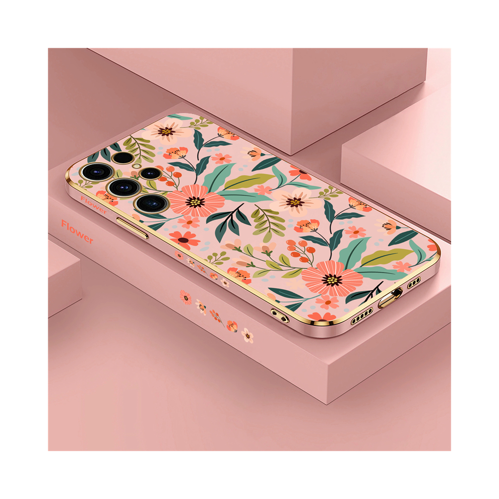 (-173, Note 20 Ultra) Flower Case For Samsung Galaxy S23 Ultra S22 S21 P Pink 931287888497