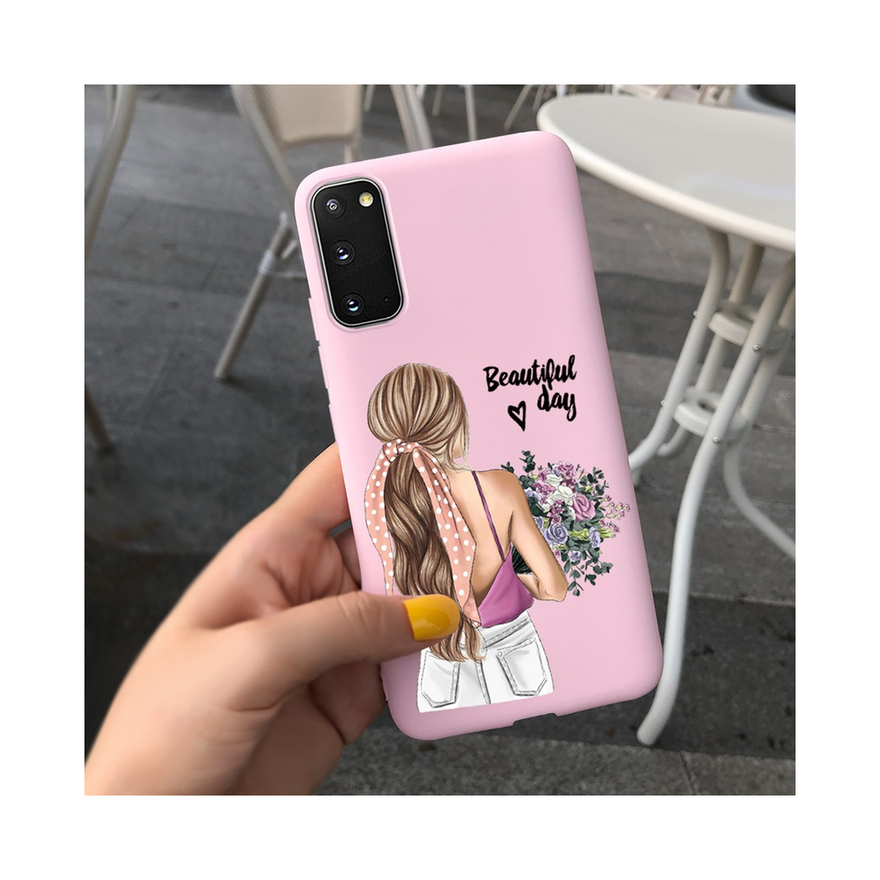 (Beige, For Galaxy S20 Fe) For Samsung Galaxy S20 5G S20+ Case Cover Fashion Cream 931287892302