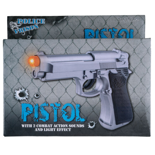 Toy Hand Gun with Light & Sound 1