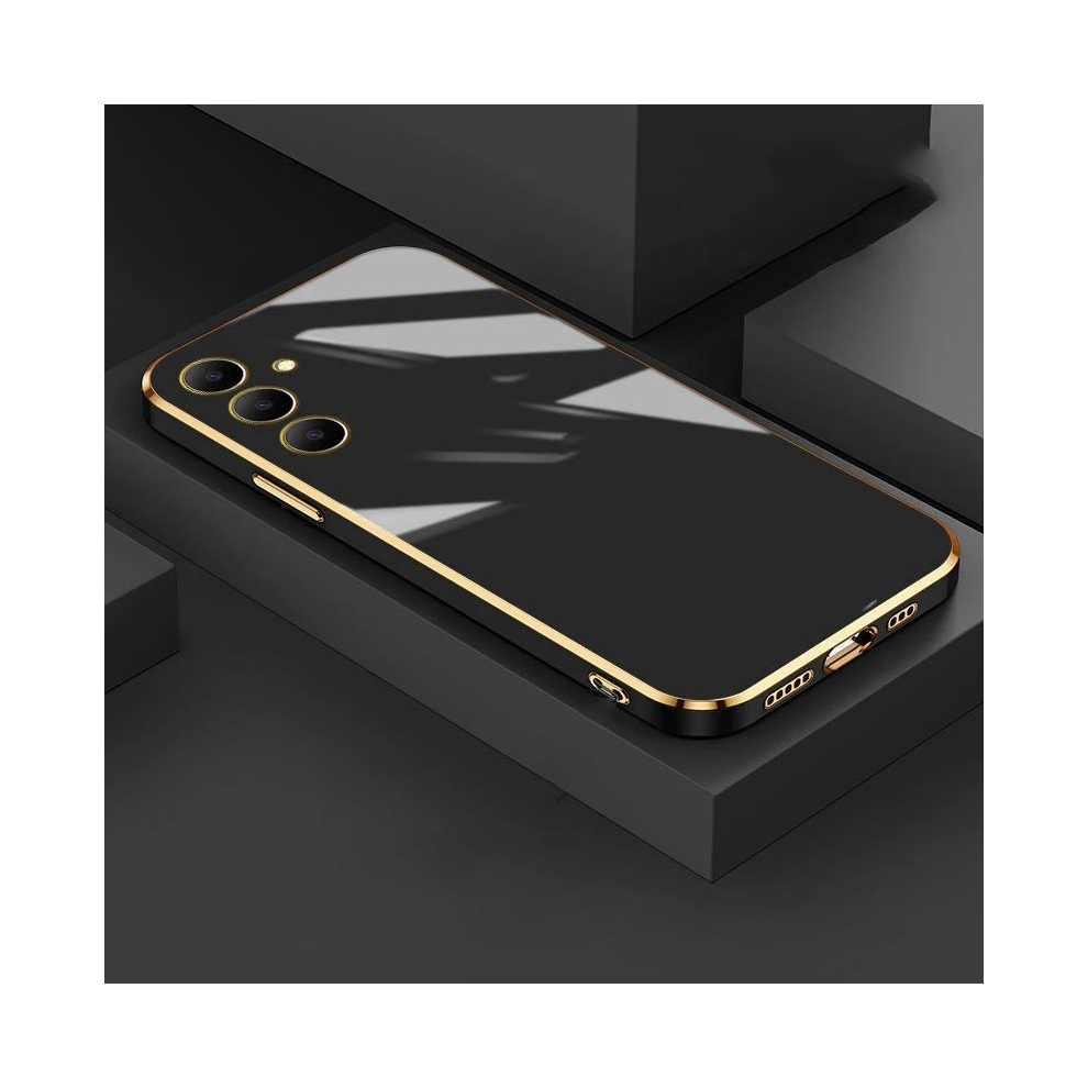 (, Galaxy A15 4G) 6D Luxury Funda Electroplated Plating Case For Sam Black 931287940072