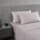 Vera Wang Vera Wang - King Det Set Luxury Sateen Cotton Litteur 800 Couges Dcor de maison Soft & Smooth (rose illet) 1