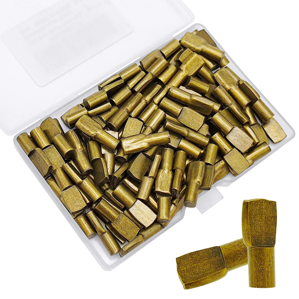 100 Pcs Shelf Pins Pegs 5Mm Spoon Shape Metal Shelf Support Pegs Bookshelf Pegs For Shelves Cabinet Shelf Bracket Pegs Adjustable Shelf Pins Holders F 730869877351