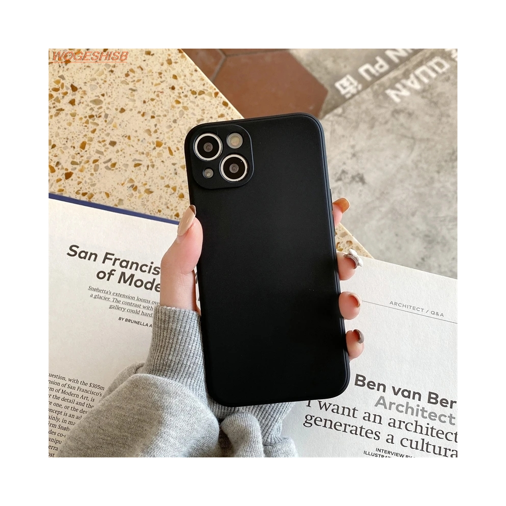 (, Galaxy S20 Ultra) Luxury Liquid Silicone Phone Case For Samsung Gala Black 931287939755