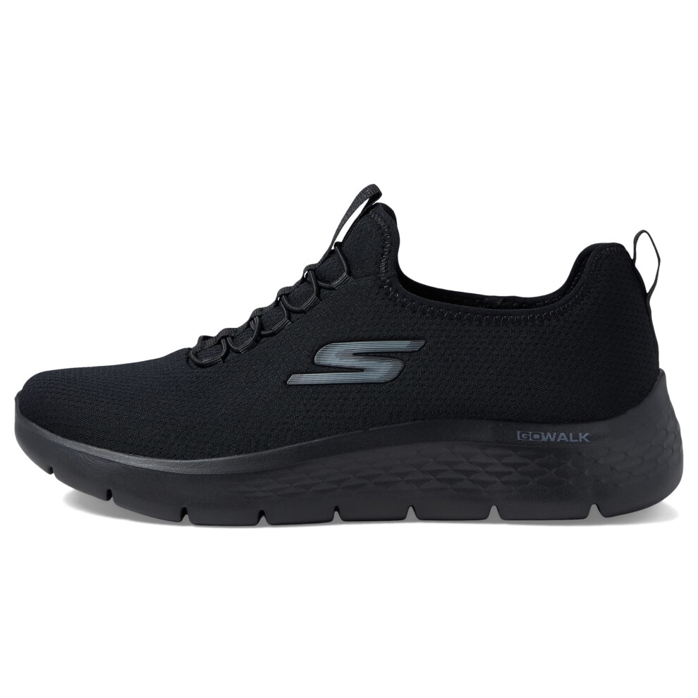 Skechers Mens gowalk Flex-Athletic Slip-On casual Walking Shoes with Air cooled Foam Sneakers  Black 2  75
