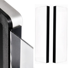 YOCOOLFUN 2-pack computermonitor memobord voor monitoren zonder rand Monitor notitiehouder Computermonitor message board Topmontage links en rechts