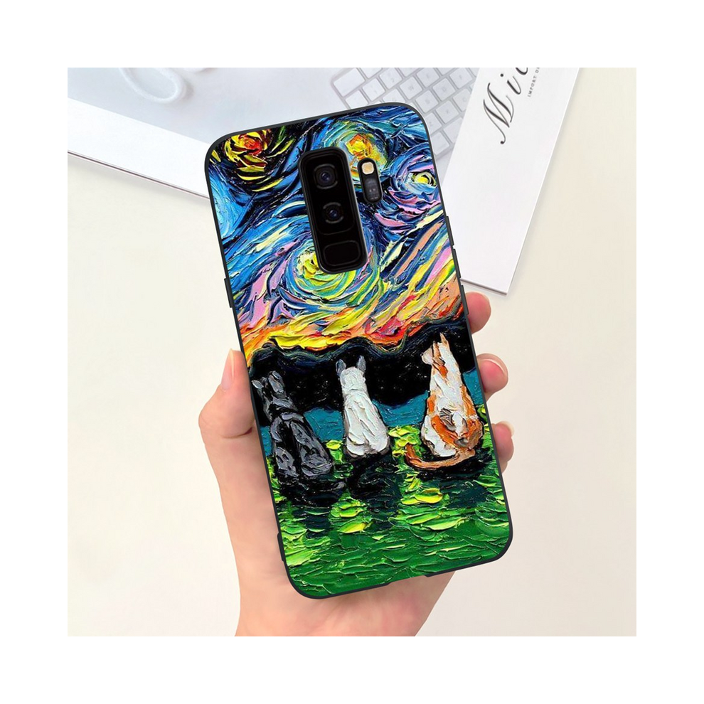 (Case-C02, For Samsung S9) For Samsung Galaxy S9 Plus Case Fashion Butterfly 931287984304
