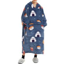 KFUBUO Wearable Blanket Hoodie for Adults Long Sherpa All Patterns Sushi Oversized Sweatshirt Blanket with Pockets Birthday Gifts for Women